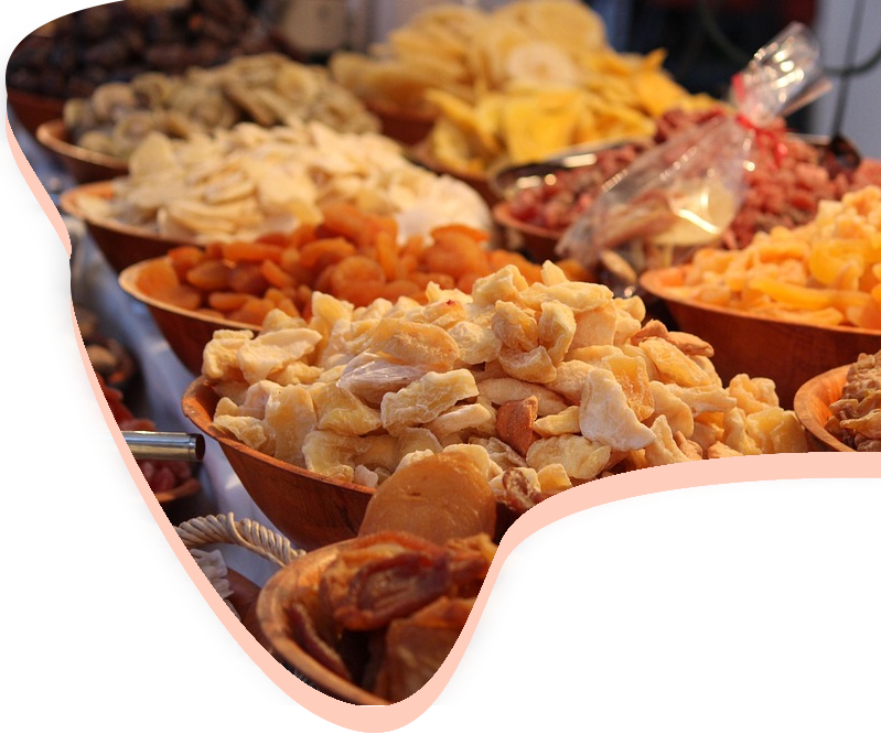 Разнообразие сухофруктов